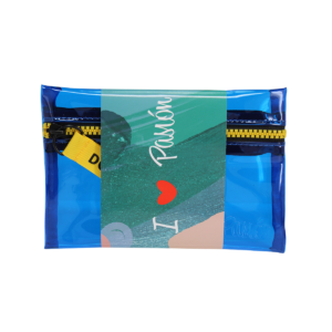 Be Happy PVC Pouch Bag