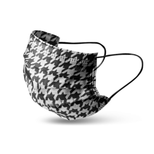 3-Ply Disposable Face Mask (Houndstooth)